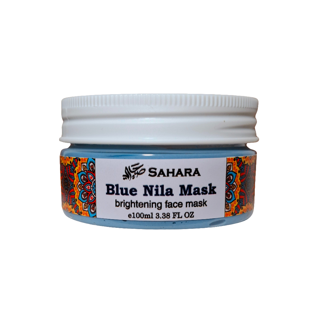 Blue Nila Mask, Brightening Face Mask, 3.38 FL OZ, 100ml